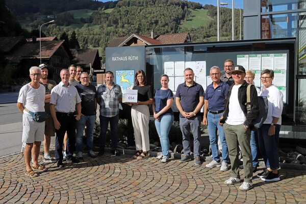 Initiative gegen Windkraftanlage in Rüthi