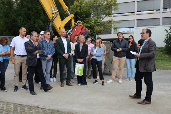 Spatenstich Gesundheitszentrum Altstätten